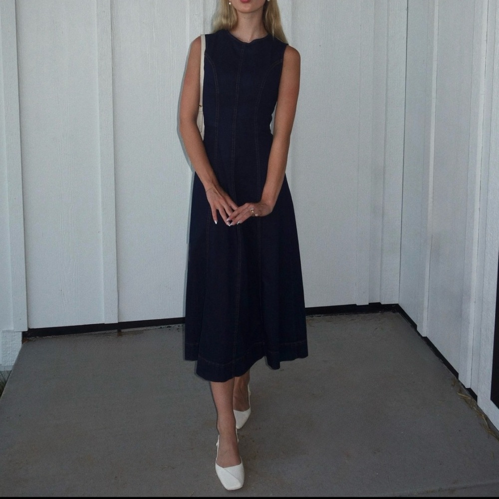 Zara Women's Blue Jeans dress